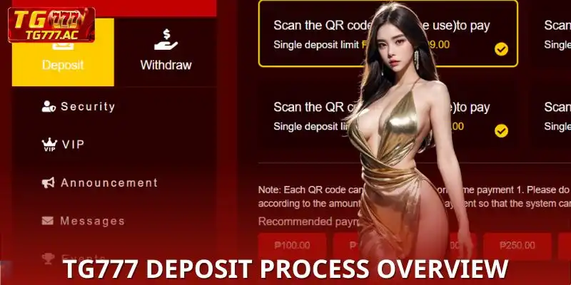 Hassle-free deposit experience