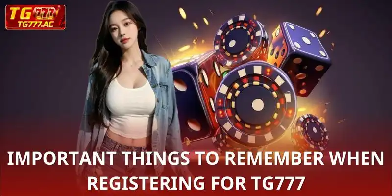 Tips for Safely Register TG777