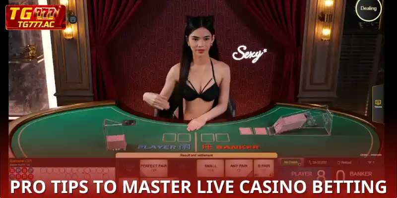 Pro Tips to Master Live Casino Betting