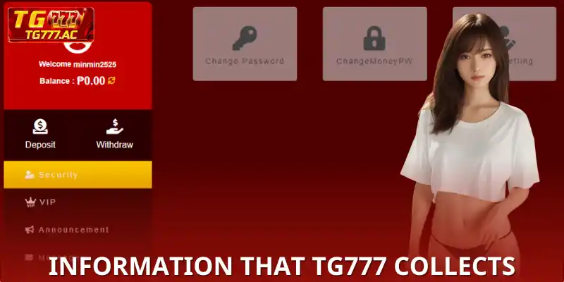 List of Information Required for Security