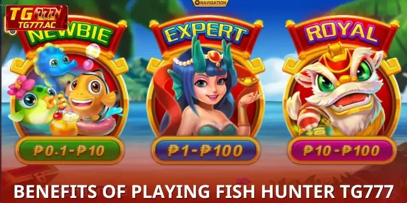 The benefits of playing fishing TG777